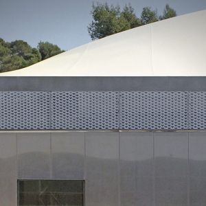 Detail of the PVC cover